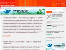 Tablet Screenshot of dinheirotweet.com